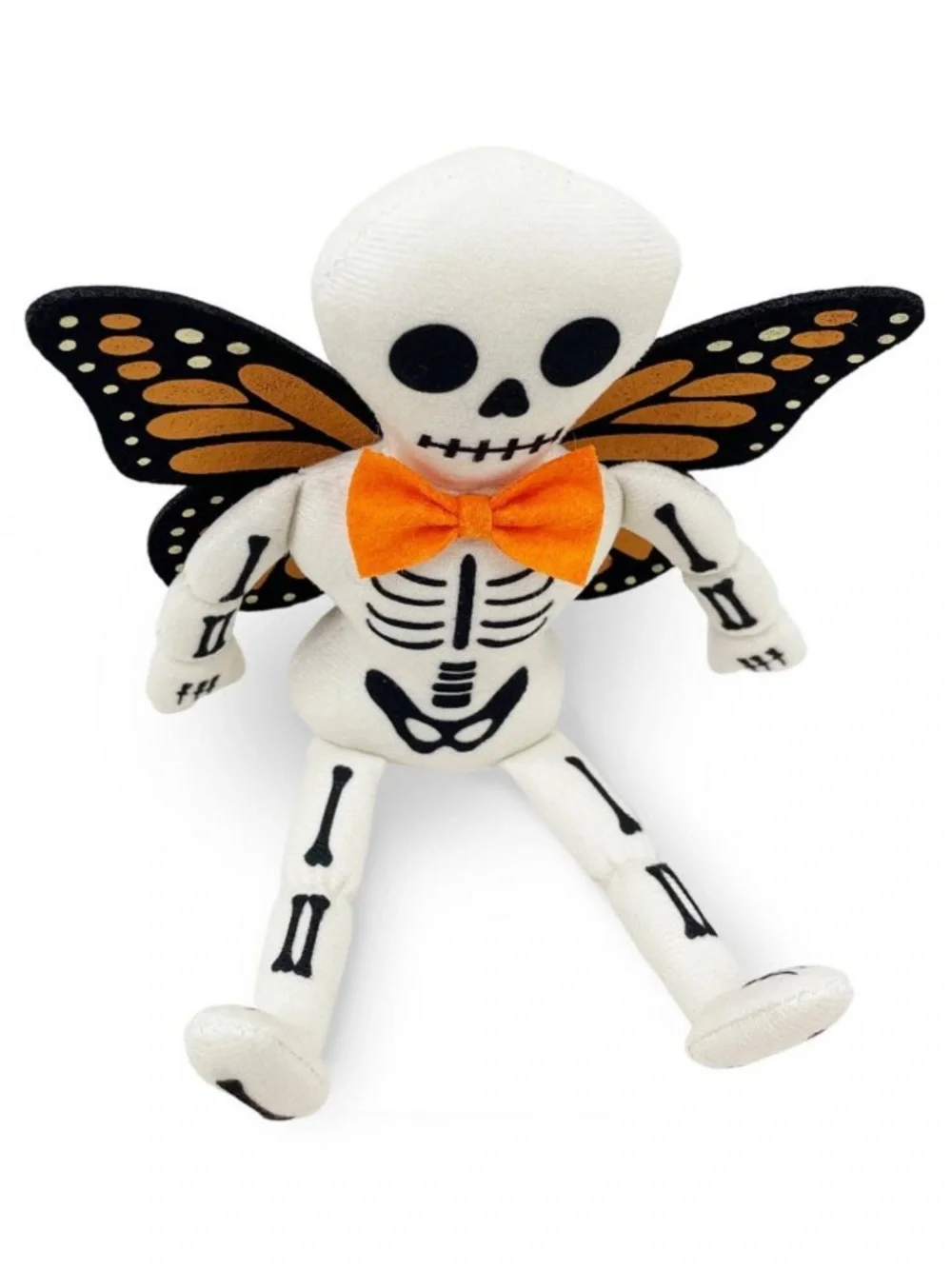 Soft Figural Skeleton Butterfly Plush with Orange Bow Target Bullseye 2026